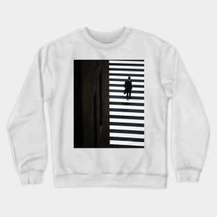 Road Crossing Crewneck Sweatshirt